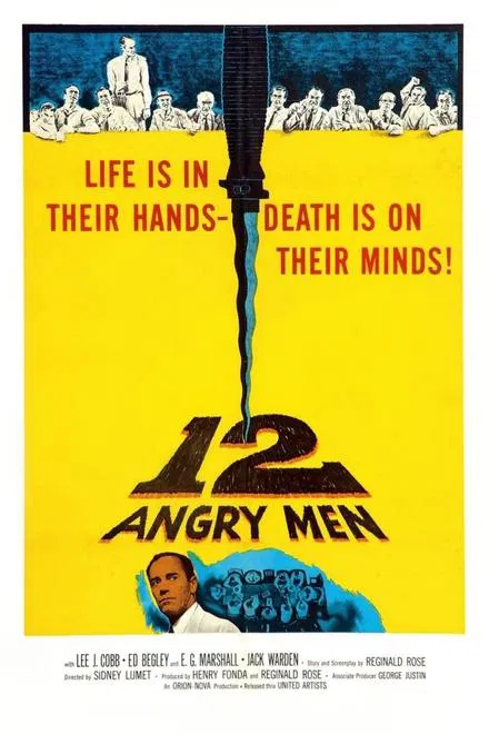 image of the movie poster for 12 angry men 1957