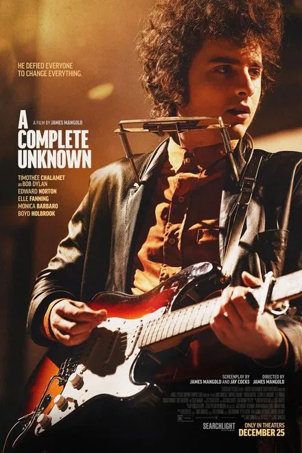 image of the movie poster for a complete unknown 2024