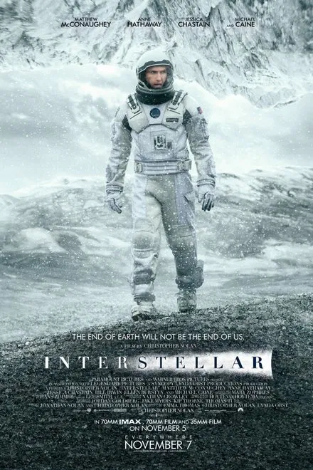 image of the movie poster for interstellar 2014