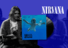 Nirvana | Nevermind | 1991: The Album That Gave Teen Angst a Soundtrack stylised image of kurt cobain from the band nirvana with the vinyl album cover for nevermind