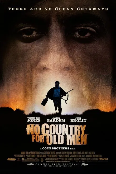 image of the movie poster for no country for old men 2007
