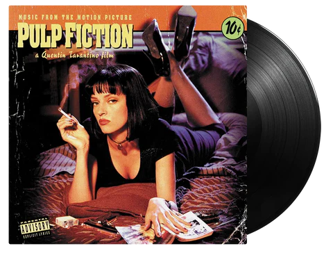 image of the movie soundtrack album pulp fiction in our top 10 movie soundtrack albums