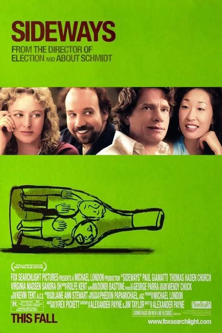 image of the movie poster for sideways 2004