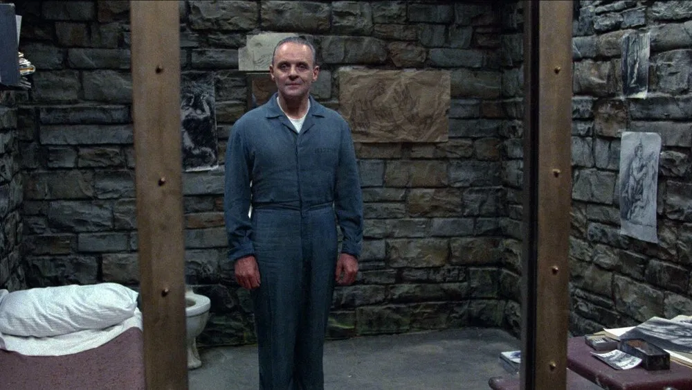 image of anthony hopkins in silence of the lambs 1991