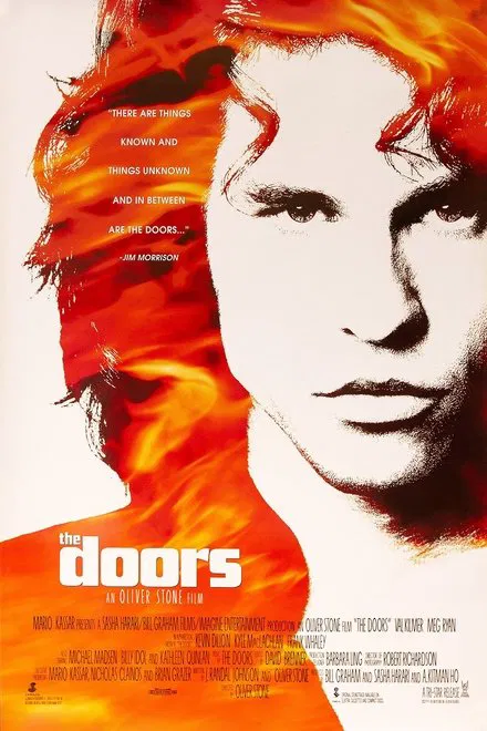image of the movie poster for the doors 1991