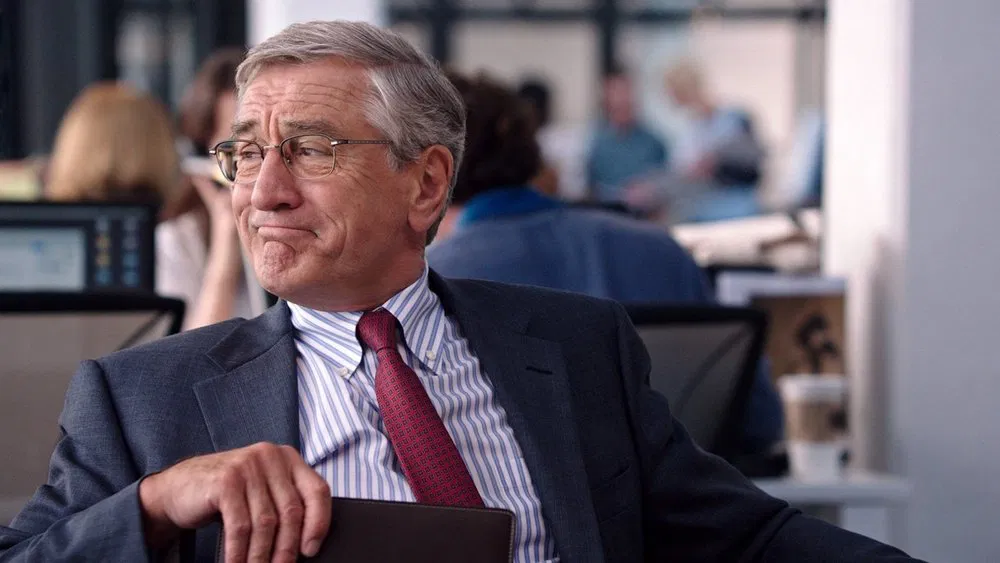 Image of Robert De Niro in The Intern part of the curated by uncle quiz Robert De Niro in 25 Frames: A Movie Quiz for the Truly Obsessed