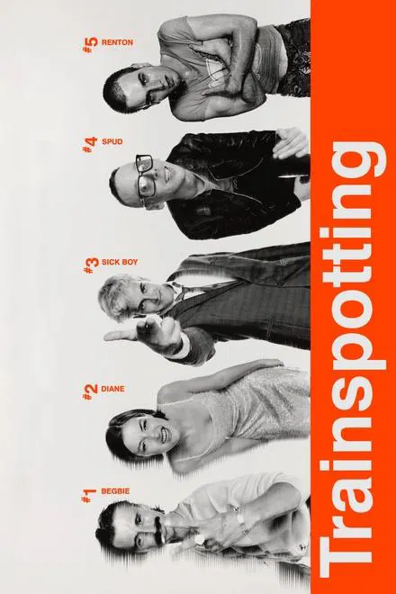 image of the movie poster for trainspotting 1996