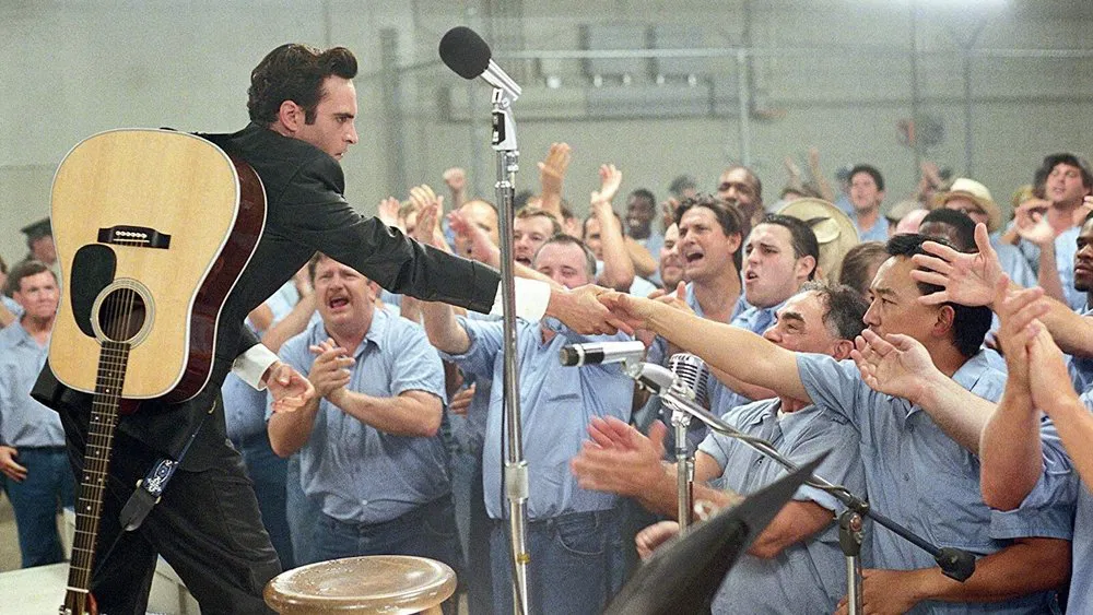 image of the folsom prison scene from walk the line 2005