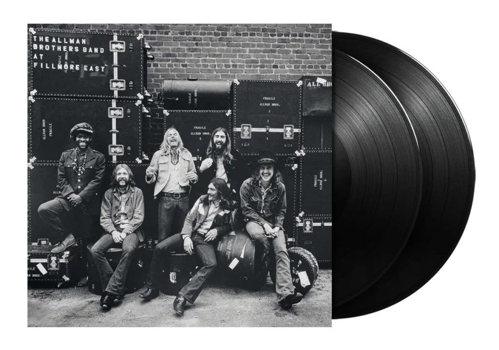 image of the vinyl album cover for at fillmore east by the allman brothers the 50 greatest live albums of all time curated by uncle