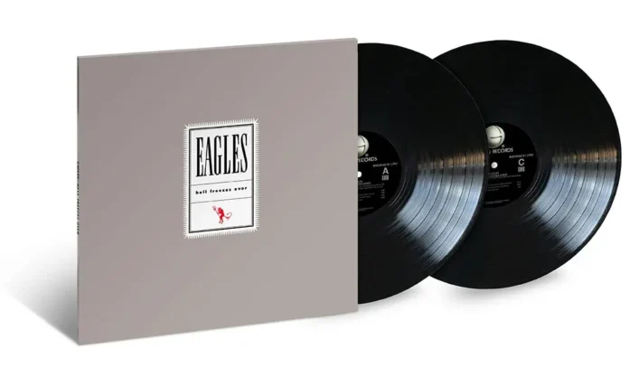 image of the vinyl album cover for hell freezes over by the eagles the 50 greatest live albums of all time curated by uncle