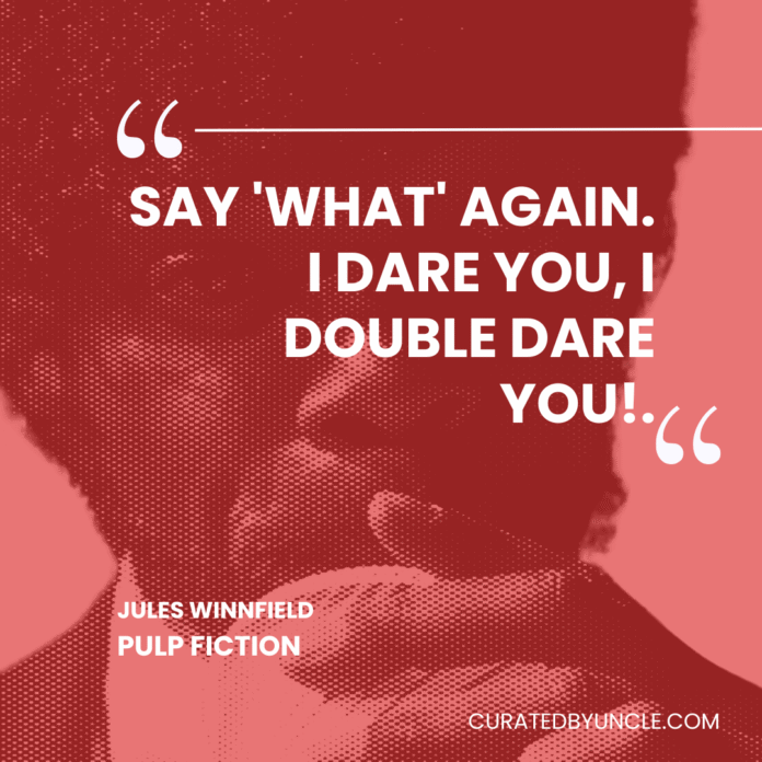 image from pulp fiction Most Mis - Quoted Movie Lines of All Time