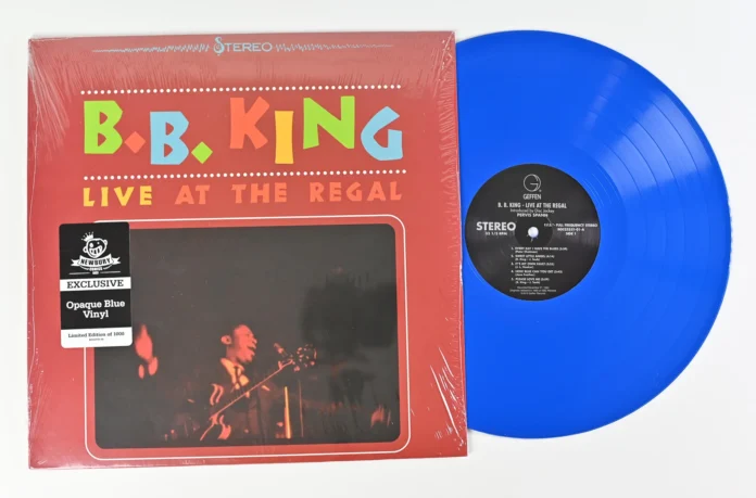 image of the vinyl album cover for live at the regal by b.b king the 50 greatest live albums of all time curated by uncle