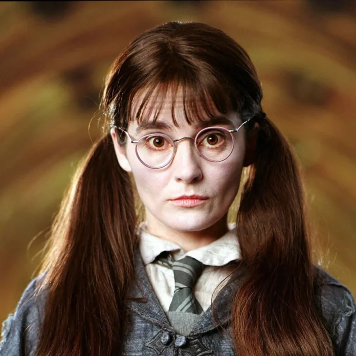 image of Shirley Henderson in Harry Potter Actors Who Were Clearly Too Old for Their on Screen Teen Roles