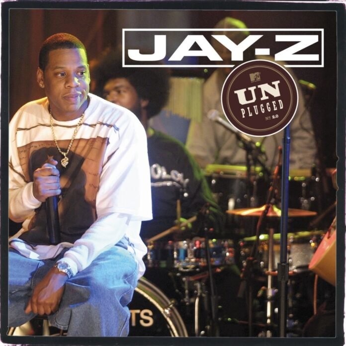 image of the vinyl album cover for unplugged by jay-z the 50 greatest live albums of all time curated by uncle