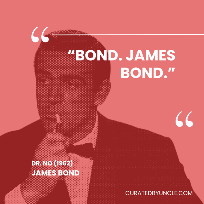 image from dr no Most Mis - Quoted Movie Lines of All Time