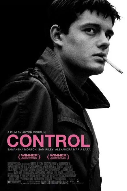 image of the movie poster for control 2007