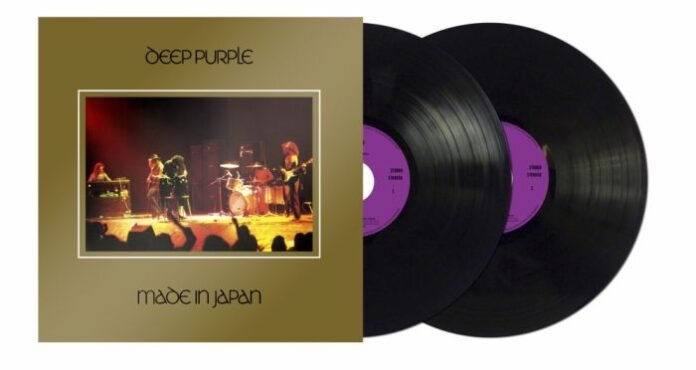 image of the vinyl album cover for made in japan by deep purple 1972 the 50 greatest live albums of all time curated by uncle