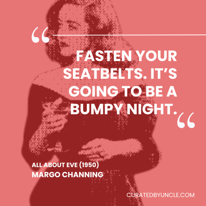 image from all about eve Most Mis - Quoted Movie Lines of All Time