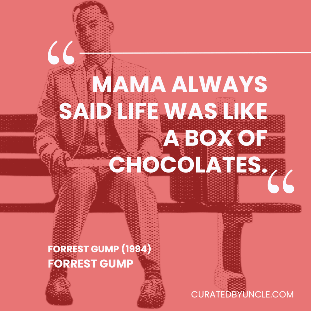 image from forrest gump Most Mis - Quoted Movie Lines of All Time