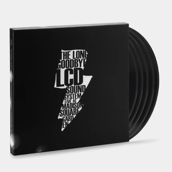 image of the vinyl album cover for the long godbye by lcd soundsystem 2014 the 50 greatest live albums of all time curated by uncle