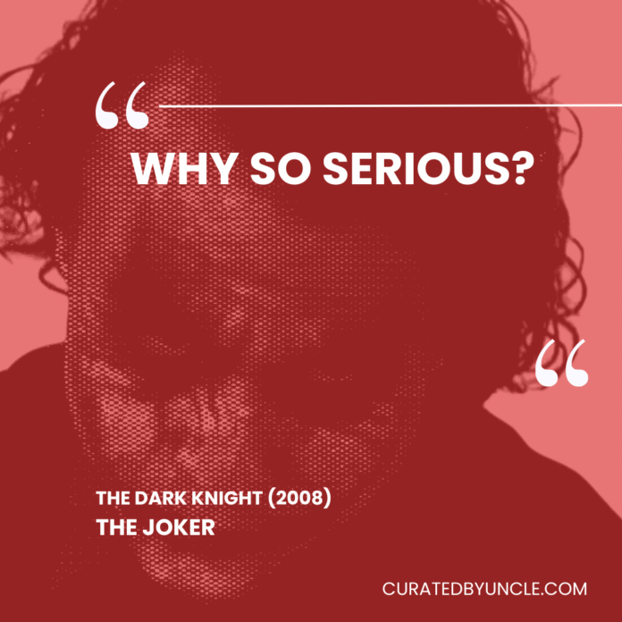 image from the dark knight Most Mis - Quoted Movie Lines of All Time