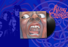 King Crimson | In the Court of the Crimson King | 1969: A Prog Rock Coronation Drenched in Dread Stylised image of king crimson for the album review of In the Court of the Crimson King