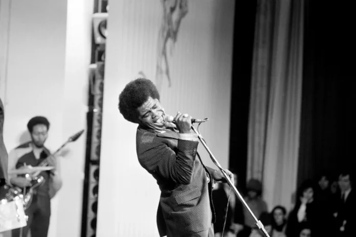 james brown 20 Greatest Frontmen and Women in Music History