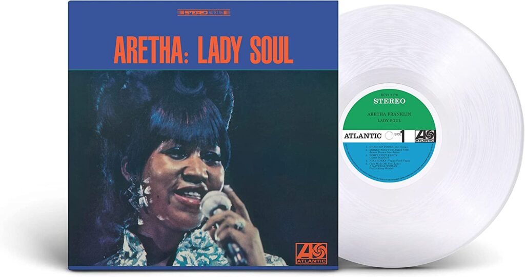 vinyl lp album artwork cover for aretha franklin lady soul