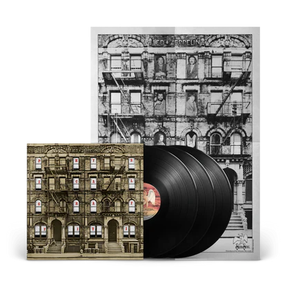 vinyl lp album cover led zeppelin physical graffiti